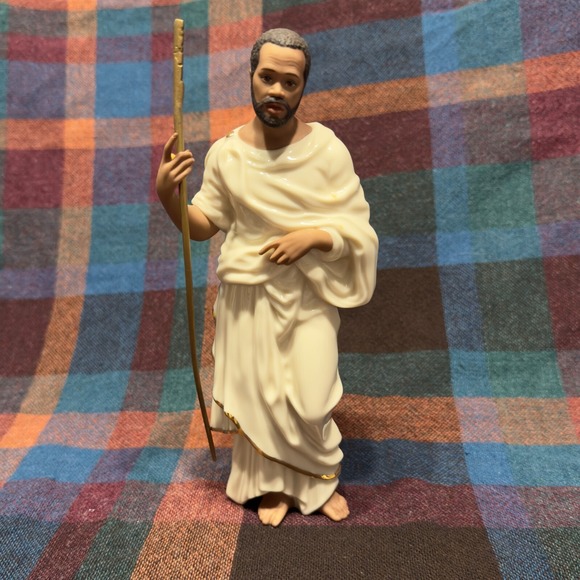 Lenox JosephOh Holy Night Nativity Set Ebony African American Figurine